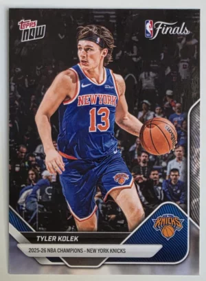 2025-26 NBA Champions Topps NOW #C12 Tyler Kolek