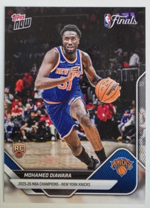 2025-26 NBA Champions Topps NOW #C14 Mohamed Diawara