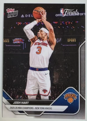 2025-26 NBA Champions Topps NOW #C2 Josh Hart