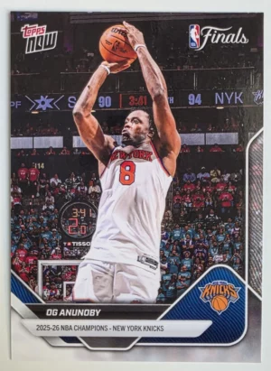 2025-26 NBA Champions Topps NOW #C3 OG Anunoby