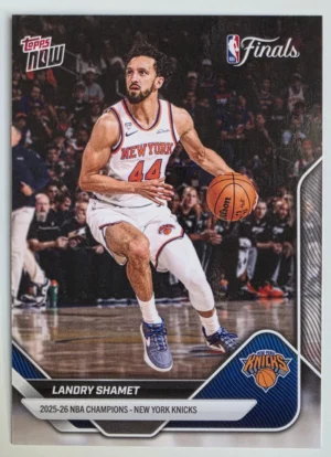 2025-26 NBA Champions Topps NOW #C6 Landry Shamet