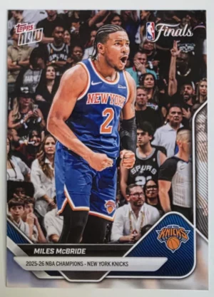 2025-26 NBA Champions Topps NOW #C7 Miles McBride