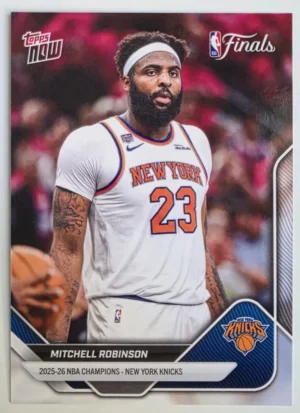 2025-26 NBA Champions Topps NOW #C8 Mitchell Robinson