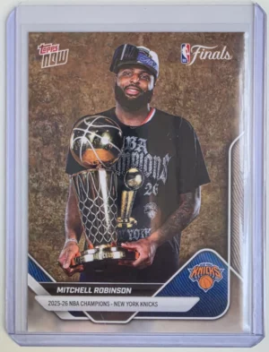 2025-26 NBA Champions Topps NOW #C8-SP Mitchell Robinson