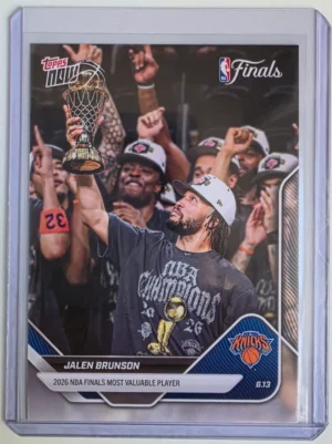 2025-26 NBA Topps NOW #339 Jalen Brunson