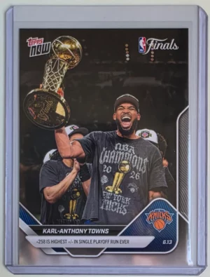 2025-26 NBA Topps NOW #342 Karl-Anthony Towns