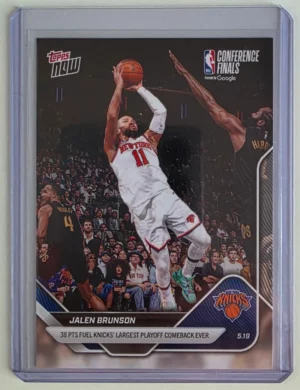 2025-26 NBA Topps Now #316 Jalen Brunson