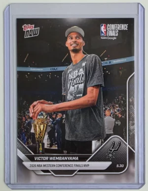 2025-26 NBA Topps Now #324 Victor Wembanyama