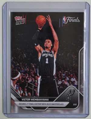 2025-26 NBA Topps Now #335 Victor Wembanyama