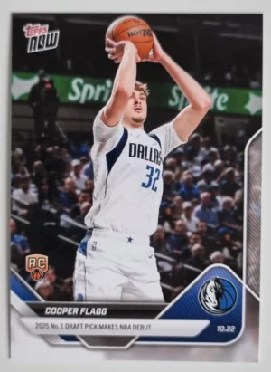 2025-26 NBA Topps Now #6 Cooper Flagg