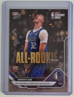 2025-26 NBA Topps Now #AR01 Cooper Flagg