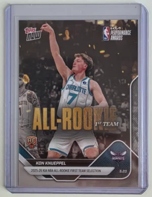 2025-26 NBA Topps Now #AR02 Kon Knueppel