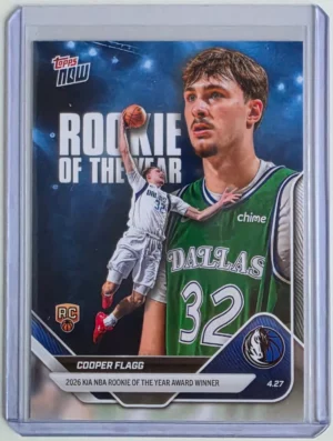 2025-26 NBA Topps Now #ROTY Cooper Flagg