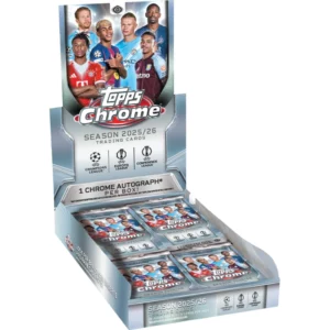 2025-26 Topps Chrome UEFA Club Competitions – Hobby Box