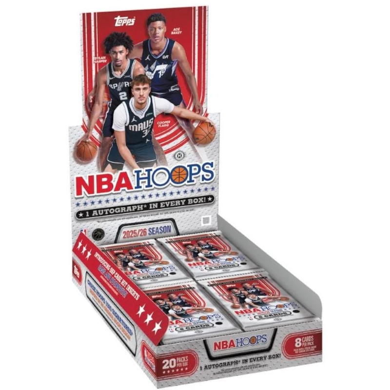 2025-26 Topps Hoops Basketball – Hobby Box