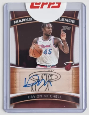 2025-26 Topps Marks of Excellence #MEDM Davion Mitchell