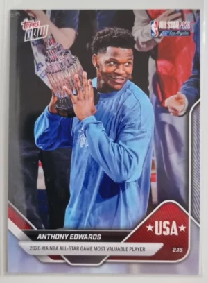 2025-26 Topps Now NBA #177 Anthony Edwards