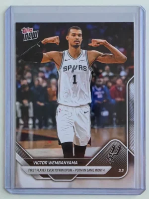 2025-26 Topps Now NBA #191 Victor Wembanyama