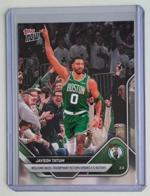 2025-26 Topps Now NBA #197 Jayson Tatum