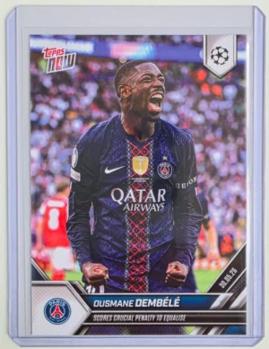 2025-26 UCL Topps Now #140 Ousmane Dembélé