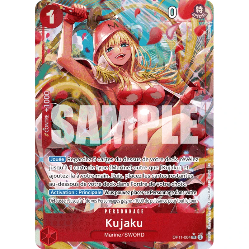 2025 Bandai One Piece OP11 Des Poings vifs comme l'éclair – Sleeved Booster – Image 3