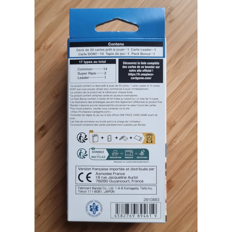 2025 Bandai One Piece ST22 Ace & Newgate Starter Deck – Image 10