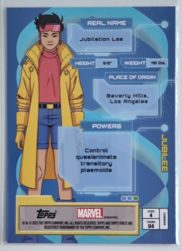 2025 Finest X-Men '97 #4 Jubilee C – Image 2