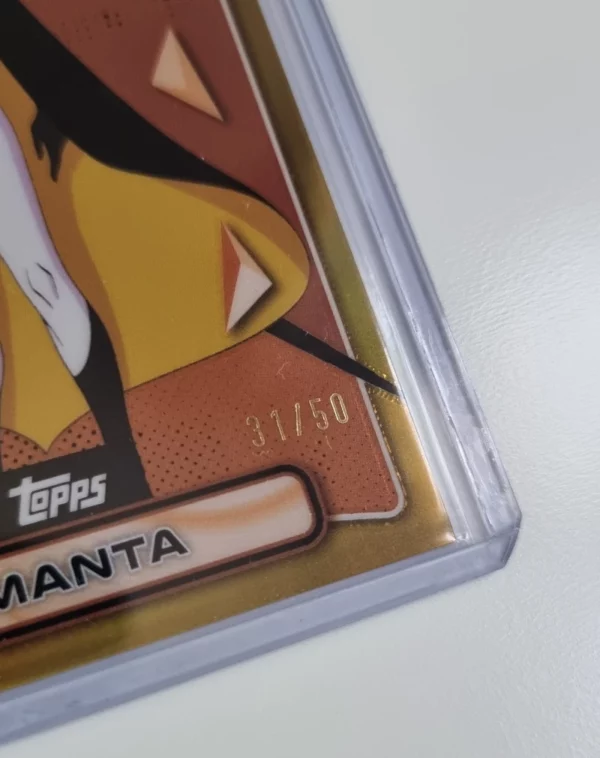 2025 Finest X-Men '97 Gold Refractors #14 Manta C – Image 3