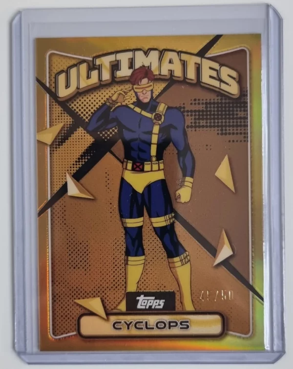 2025 Finest X-Men '97 Gold Refractors #78 Cyclops R