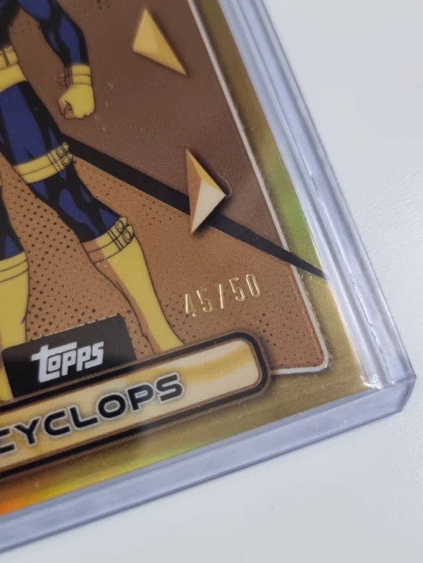 2025 Finest X-Men '97 Gold Refractors #78 Cyclops R – Image 3