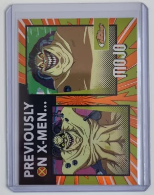 2025 Finest X-Men '97 Previously on X-Men Orange Refractors #PO11 Mojo
