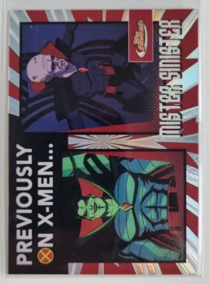 2025 Finest X-Men '97 Previously on X-Men #PO16 Mister Sinister