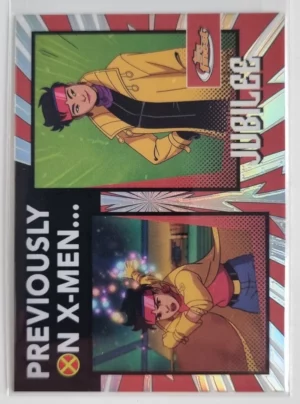 2025 Finest X-Men '97 Previously on X-Men #PO4 Jubilee