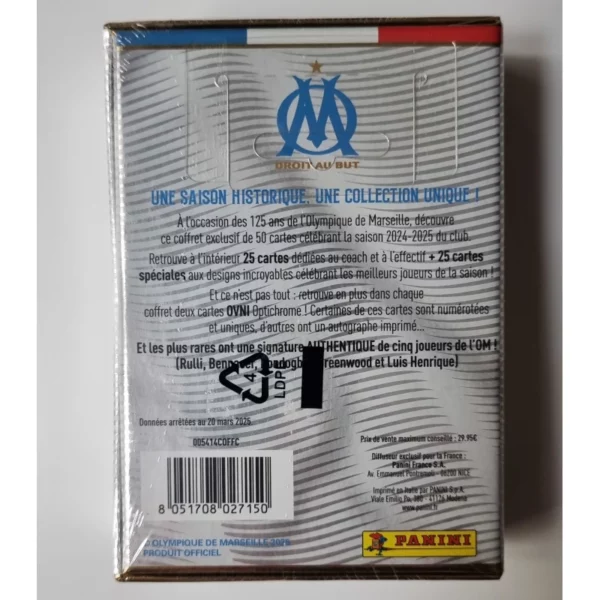 2025 Panini Coffret Collector Olympique de Marseille 125 ans – Image 10
