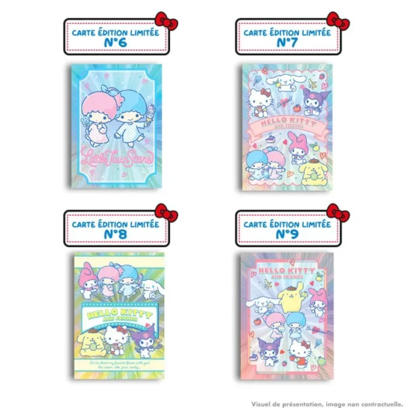 2025 Panini Hello Kitty and Friends TC Hanger Box + 1 Carte Edition Limitée – Image 4