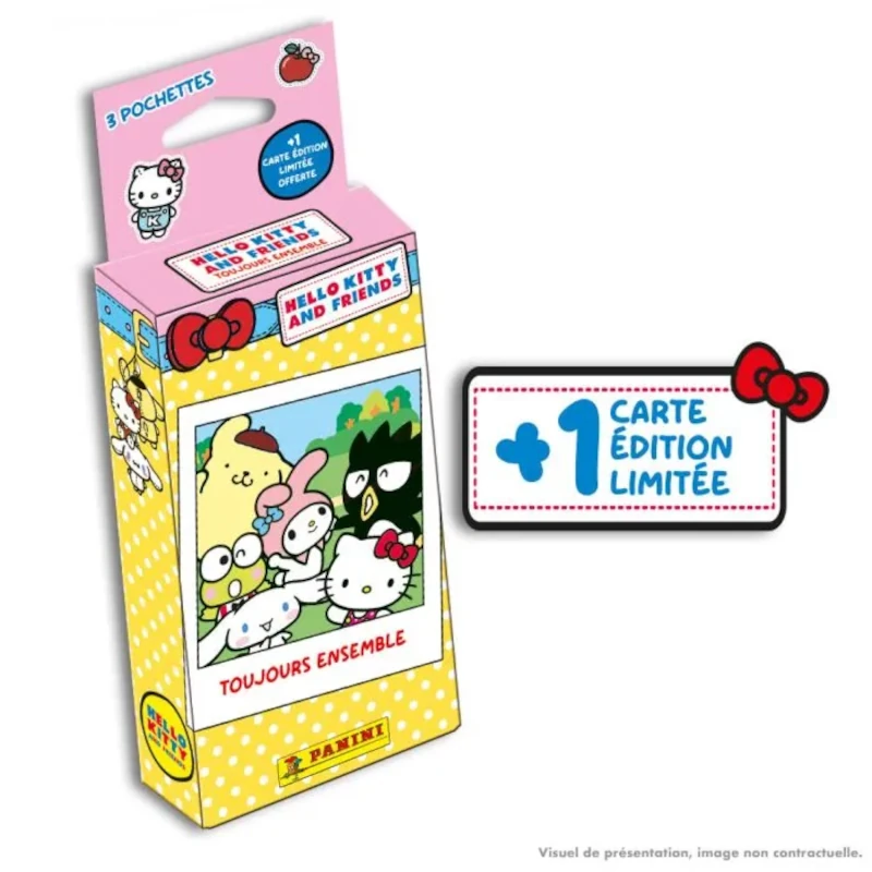 2025 Panini Hello Kitty and Friends TC Hanger Box + 1 Carte Edition Limitée