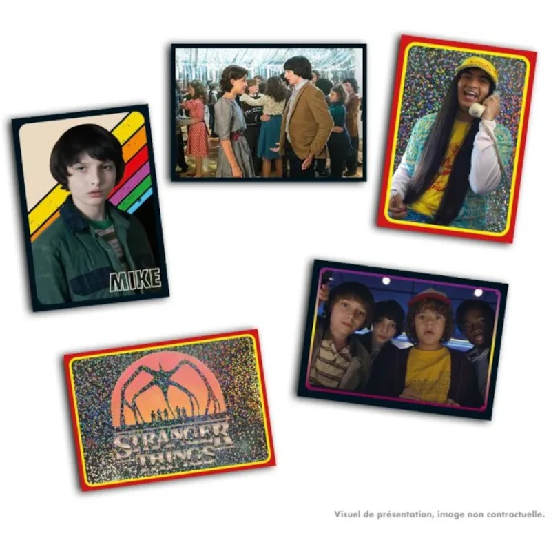 2025 Panini Stranger Things Stickers Hanger Box + 1 Carte Edition Limitée – Image 3
