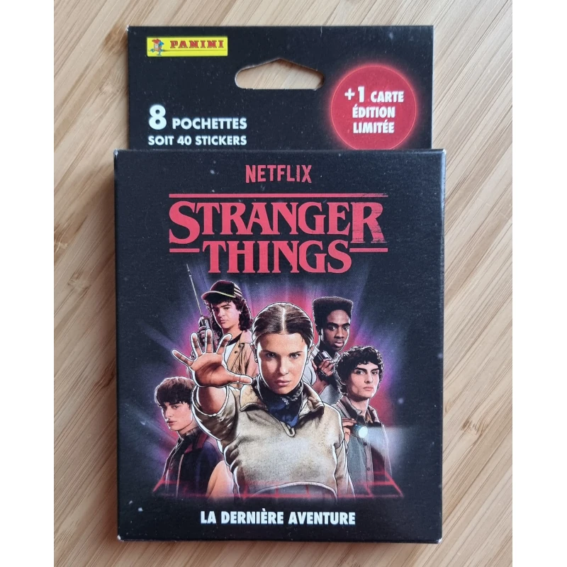 2025 Panini Stranger Things Stickers Hanger Box + 1 Carte Edition Limitée – Image 5