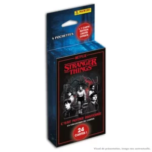 2025 Panini Stranger Things TC Hanger Box + 1 Carte Edition Limitée