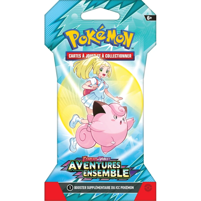 2025 Pokémon EV09 Aventures Ensemble – Sleeved Booster