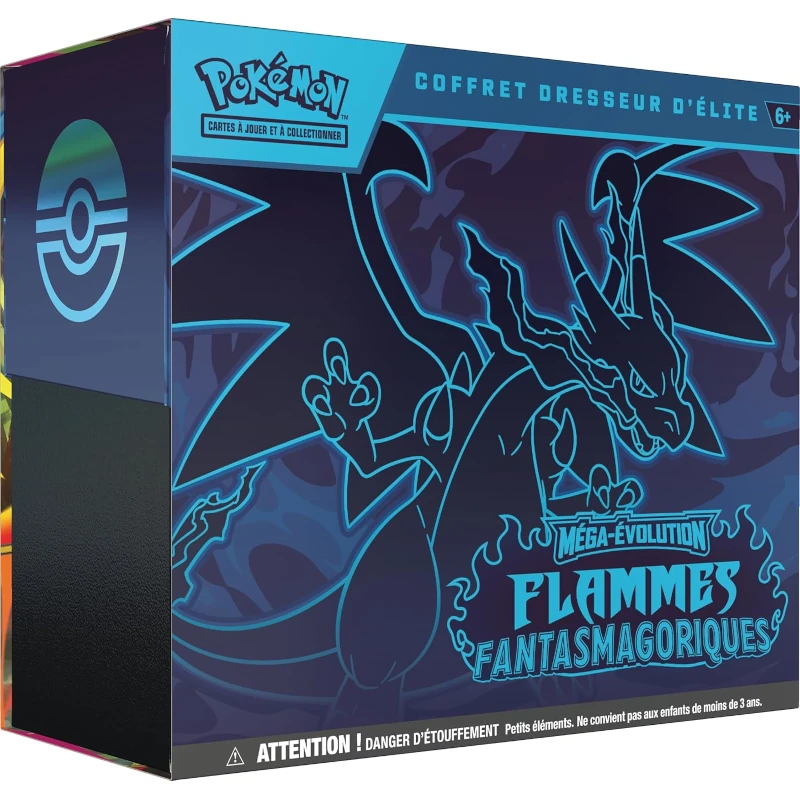 2025 Pokémon ME02 Flammes Fantasmagoriques – Coffret Dresseur d'élite (ETB)