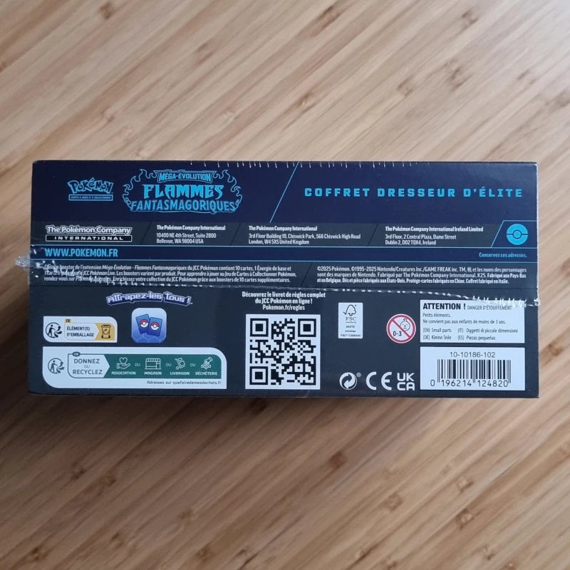 2025 Pokémon ME02 Flammes Fantasmagoriques – Coffret Dresseur d'élite (ETB) – Image 13