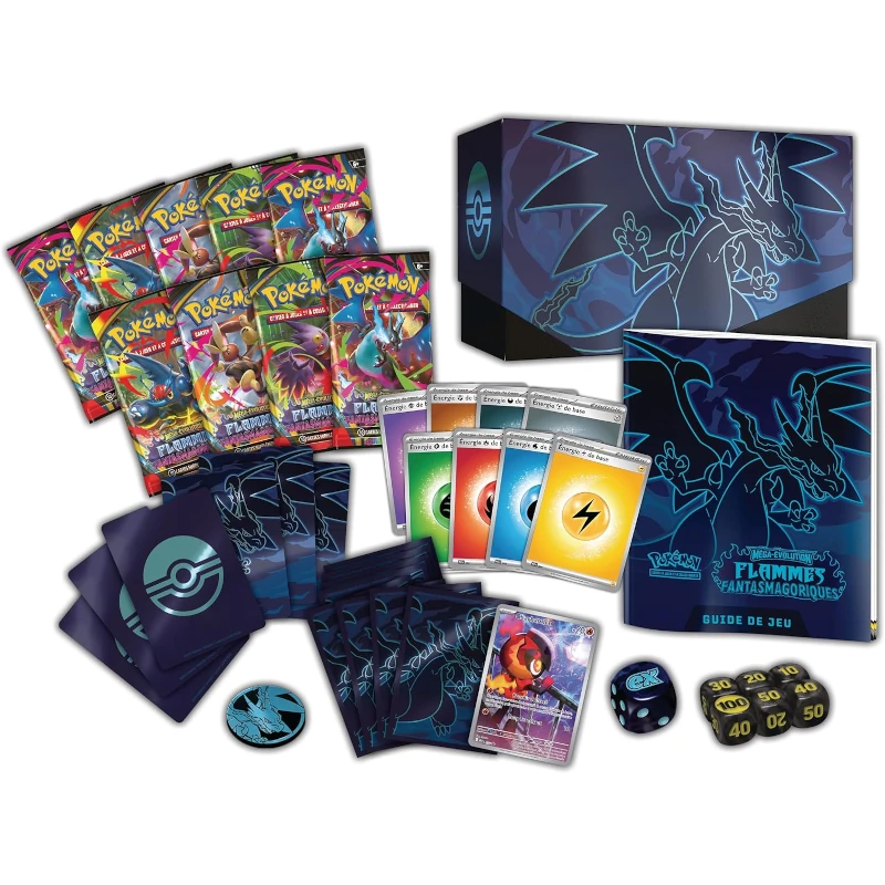 2025 Pokémon ME02 Flammes Fantasmagoriques – Coffret Dresseur d'élite (ETB) – Image 4