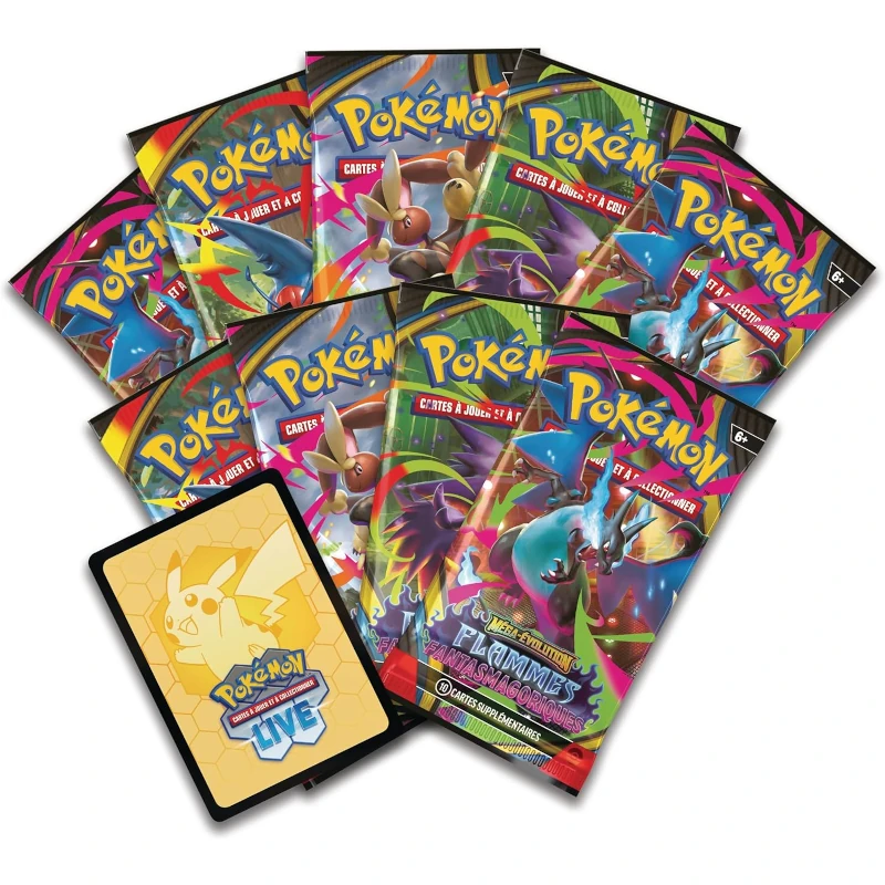 2025 Pokémon ME02 Flammes Fantasmagoriques – Coffret Dresseur d'élite (ETB) – Image 6