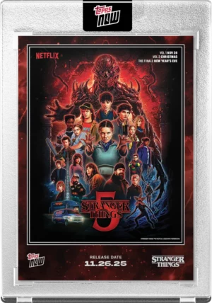 2025 Topps Now Stranger Things #STRA