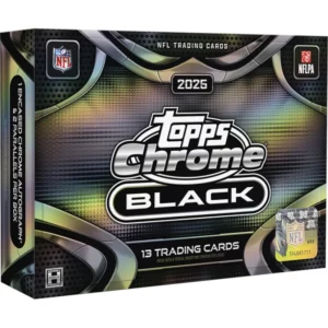 2025 Topps Chrome Black Football – Hobby Box