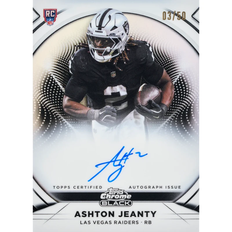 2025 Topps Chrome Black Football – Hobby Box – Image 10