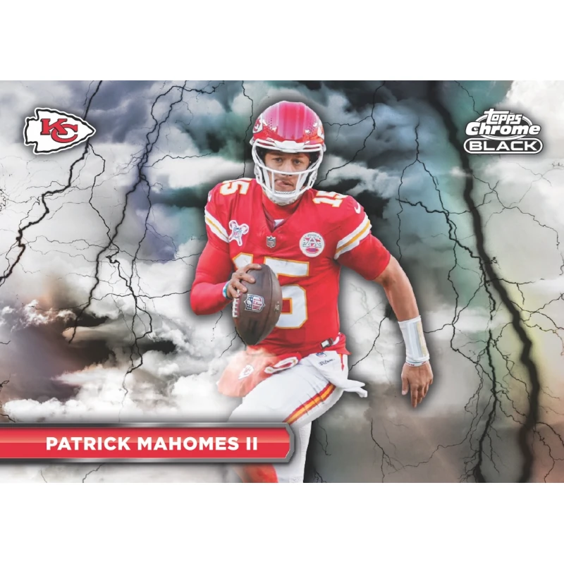 2025 Topps Chrome Black Football – Hobby Box – Image 9