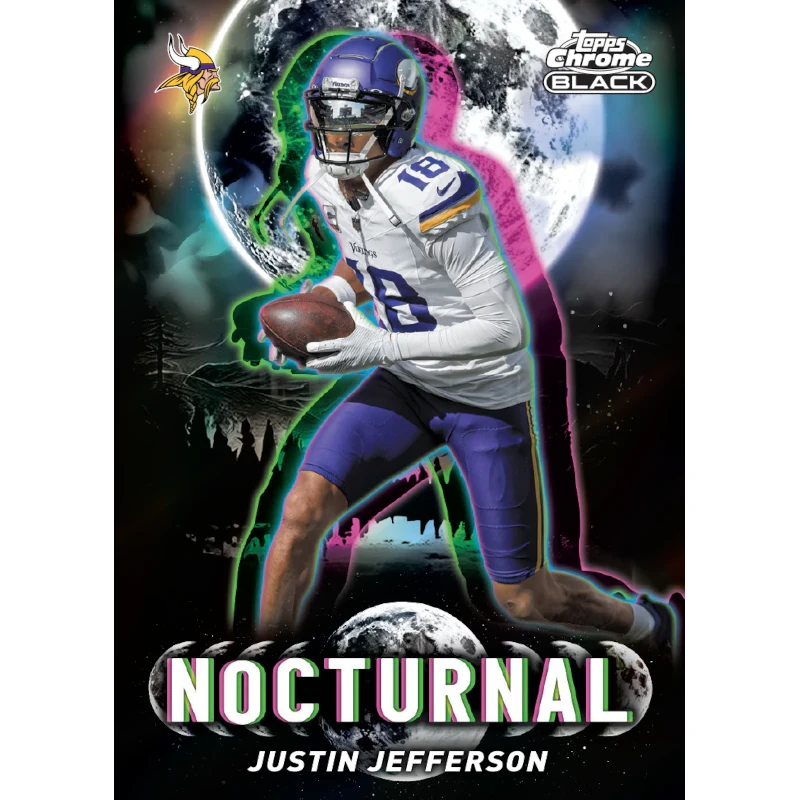 2025 Topps Chrome Black Football – Hobby Box – Image 8