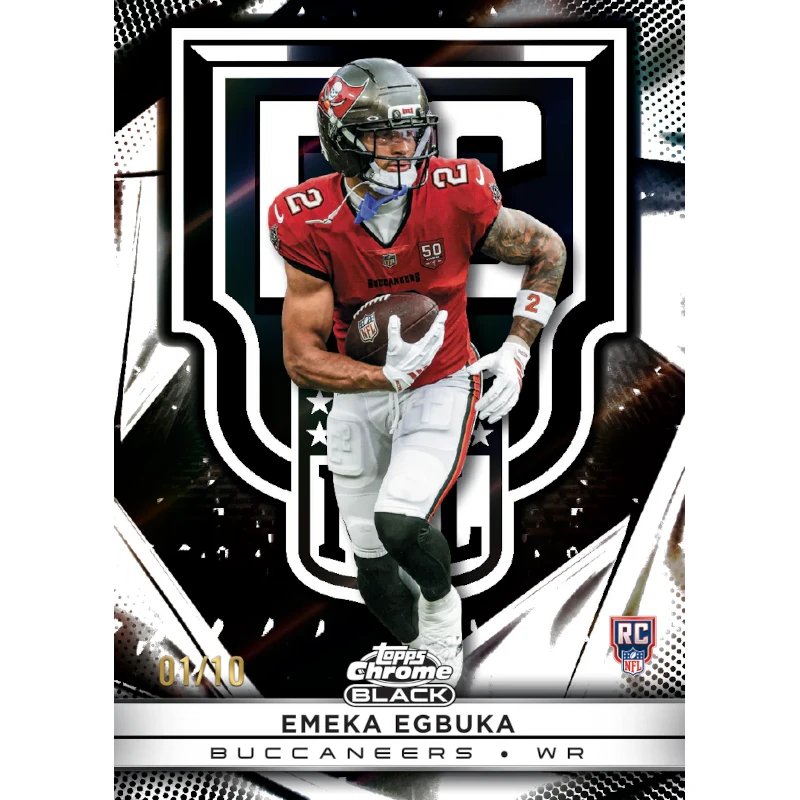 2025 Topps Chrome Black Football – Hobby Box – Image 6